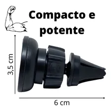 Suporte Celular SaÃda Ar Carro Imã Potente! - 1 Ano Foto mini 2