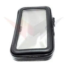 Suporte Celular Smartphone Gps Moto Retrovisor 6,3 Polegadas Cor Preto Case Suporte Foto mini  2