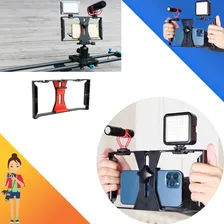 Suporte Celular Steadycam Estabilizador Smartphone Gaiola Foto mini 3