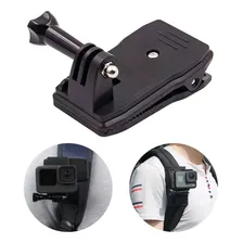 Suporte Clip Gopro Presilha Grampo Garra Quick Release 360 Foto mini 1