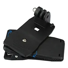 Suporte Clip Gopro Presilha Grampo Garra Quick Release 360 Foto mini 3