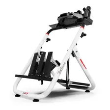 Suporte Cockpit Volante Simulador Logitechg29/fanatec/sxtv2 Cor Branco Foto mini  3