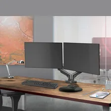 Suporte Com Pistão A Gás Para 2 Monitores ELG - F160n Foto mini  3
