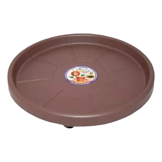 Suporte Com Rodas Prato Para Vaso Tabaco 30cm Foto 1