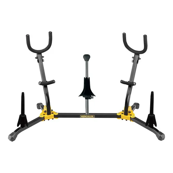 Suporte Combinado P/ Sax Flauta Clarinete Hercules Ds538b Foto 1