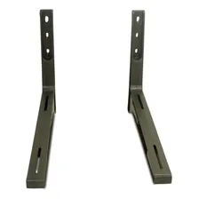 Suporte Condensadora Ar Condicionado 50cm Preto Kit 3 Pares Foto mini  2