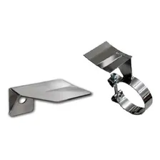 Suporte Cromado Para Abraçadeira Universal Foto  mini 1