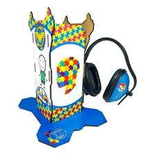 Suporte De Abafador Para Autistas + Abafador De Ruido Foto mini  3