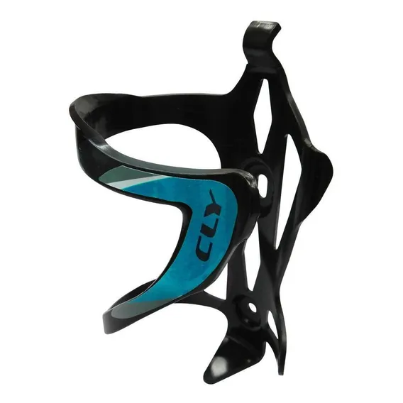 Suporte De Caramanhola Cly Bike Plástico Preto/azul Biciclet Foto 1