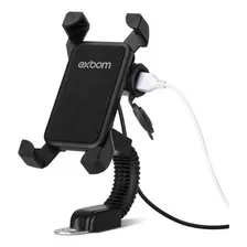 Suporte De Celular Para Moto Com Carregador Usb Sp-ca55 Foto mini 2