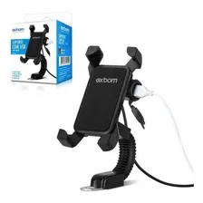 Suporte De Celular Para Moto Com Carregador Usb Sp-ca55 Foto mini 1