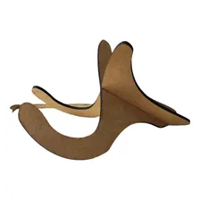 Suporte De Chão Para Ukulele Em Mdf Corte Laser Cavaquinho Cor Mdf Cru Foto  mini 1