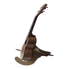 Suporte De Chão Para Ukulele Em Mdf Corte Laser Cavaquinho Cor Mdf Cru Foto mini  2