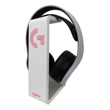 Suporte De Headset Logitech Rosa Gamegirl Foto mini 1