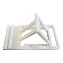 Suporte De Mesa Ajustável iPad Pro 7 Ângulos Espaço Caneta Cor Branco Foto mini  3