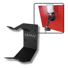 Suporte De Painel Para Pistola De Pintura Em Aço Preto. Foto mini 2