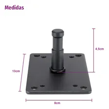 Suporte De Parede Ou Teto 4,5cm Para Softbox Flash Tocha Foto mini 3