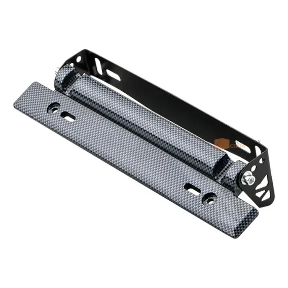 Suporte De Placa Articulado Para Carros Leve Utilitários Suv Foto 1