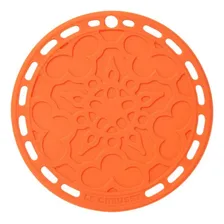 Suporte De Silicone Em Silicone Laranja Le Creuset Mandala Foto mini 1