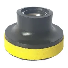 Suporte Disco Lixa Prato Lixadeira Politriz 2pol 50mm Velcro Foto mini 1