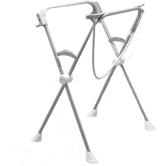Suporte Dobravel Mangueira Banheira Tchibum Cinza Burigotto Foto 1