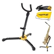 Suporte Dobrável Para Sax Alto/tenor Hercules Ds530bb Foto mini 1