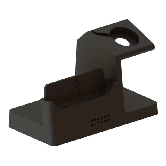Suporte Dock Station Para iPhone 6s Plus Cor Preto Foto 1