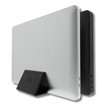 Suporte Duplo 2 Notebooks Macbook Samsung Dell Vertical Cor Preto Foto  mini 1