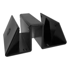 Suporte Duplo 2 Notebooks Macbook Samsung Dell Vertical Cor Preto Foto mini  3