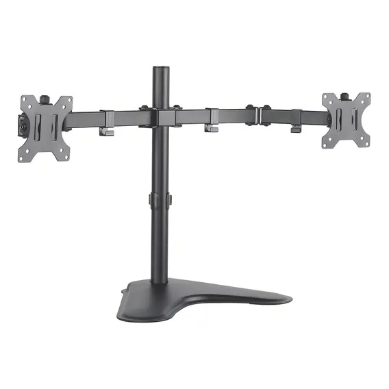 Suporte Duplo ELG T1224n De Mesa Para Monitor 17 Até 32 Cor Preto Foto 1