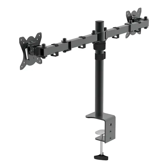 Suporte Duplo Mesa P/ Monitor Articulado 15 A 27 Polegadas Foto 1