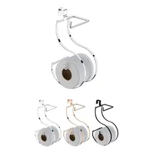 Suporte Duplo Papel Higiênico Para Caixa Acoplada Papeleira Foto mini 4