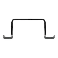 Suporte Duplo Parede Vertical Gancho Pendurar Bike Bicicleta Cor Preto Foto  mini 1