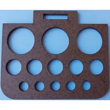 Suporte E Organizador Para Tintas Acrilex Potes 37ml Foto mini  3