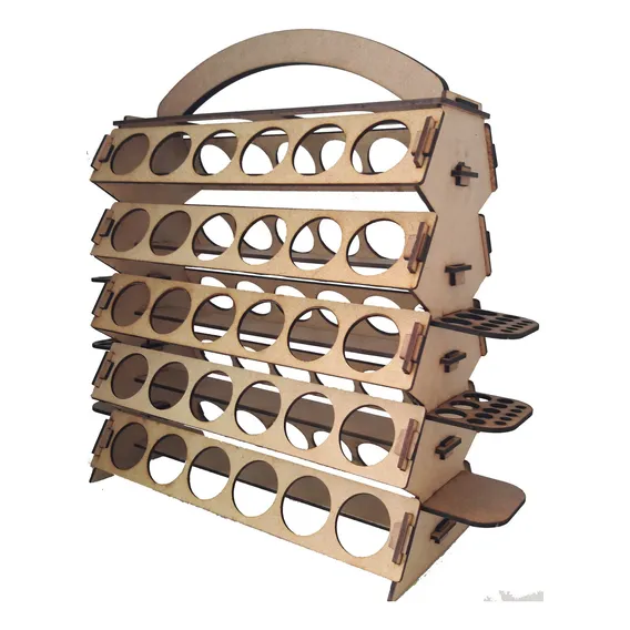 Suporte E Organizador Para Tintas Acrilex Potes 37ml Foto 1