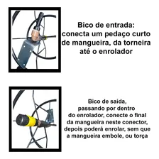 Suporte Enrolador Fixo Mangueira De Jardim Tramontina Foto mini 4