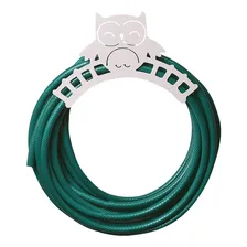 Suporte Enrolador Mangueira Jardim Coruja Branco Foto mini 2