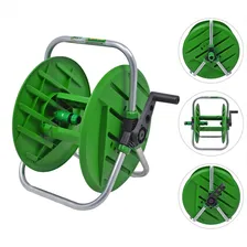 Suporte Enrolador Mangueira Jardim Girat贸rio 60 Metros Trapp Foto mini 1