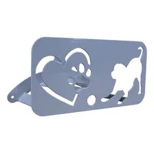 Suporte Enrolar Mangueira Jardim Cachorro Branco All Style Foto mini 1