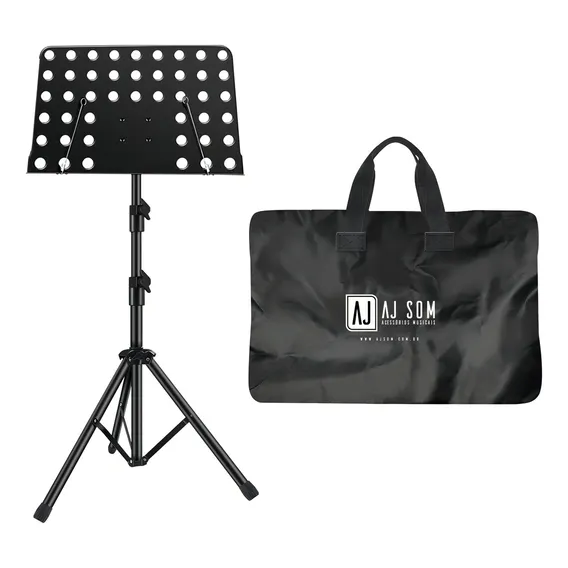 Suporte Estante Partitura Metal Maestro Reforçada 41x27 Cm Foto 1