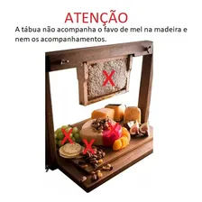 Suporte Favo De Mel Com Tábua Foto mini 2