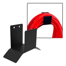 Suporte Fixo Para Mangueira Meia Lua Cor Preto Foto mini 3