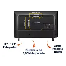 Suporte Fixo Para Tv 15-100 120kg Pqst-1584 Proeletronic Foto mini 4