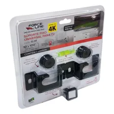 Suporte Fixo SLIM para TV- 10? até 100? Forceline Suporte Fixo Para Tv Cor Preto Foto mini 1