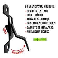 Suporte Fixo Universal para TV LED, LCD, Plasma, 3D e Smart TV de 10? a 100? ? Brasforma SBRU859 Foto mini 3