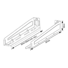 Suporte Forno Microondas Bebedouro Branco Sbr5.0 Universal Foto mini 4