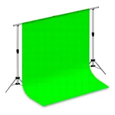 Suporte Fundo Infinito + Chroma Key 3x3+ Bolsa+ 15 Presilhas Foto mini 1