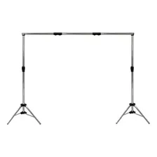 Suporte Fundo Infinito + Chroma Key 3x3+ Bolsa+ 15 Presilhas Foto mini 2