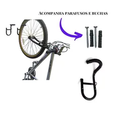 Suporte Gancho De Parede/teto Bicicleta Unitário Foto mini 3