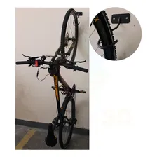 Suporte Gancho Parede Bike Vertical Bicicleta Mtb Cores Cor Preto Foto mini  3
